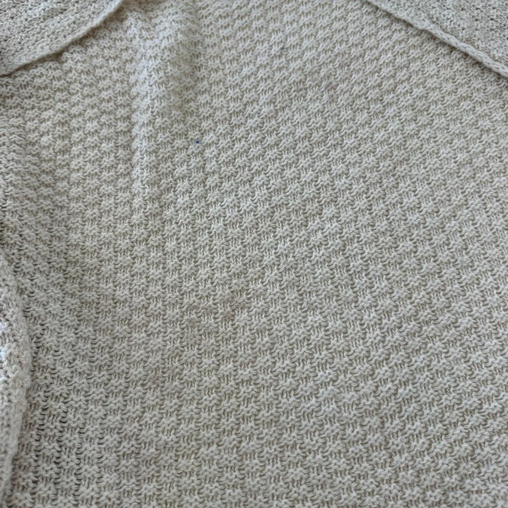 Brandy Melville Wool Blend Oversized Open Front Cardigan Beige‎ Made in Italy OS